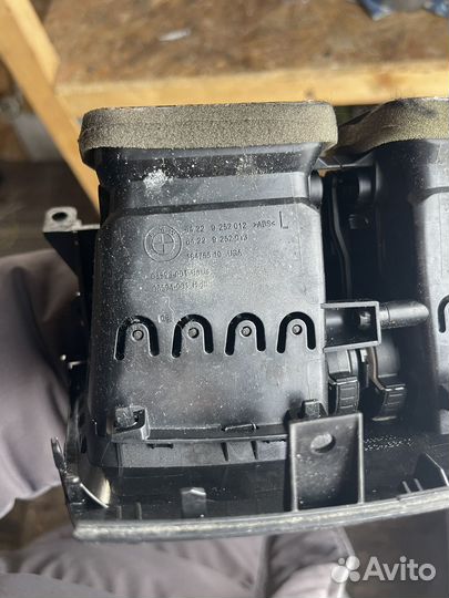 Задний дефлектор печки bmw f15 x5