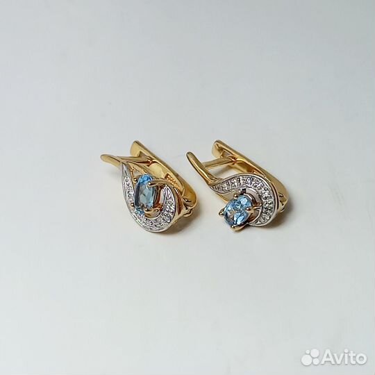 Золотые серьги