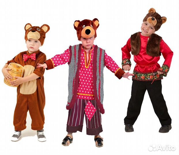 Медведь, петух, поросёнок, мышонок, кот, карандаш