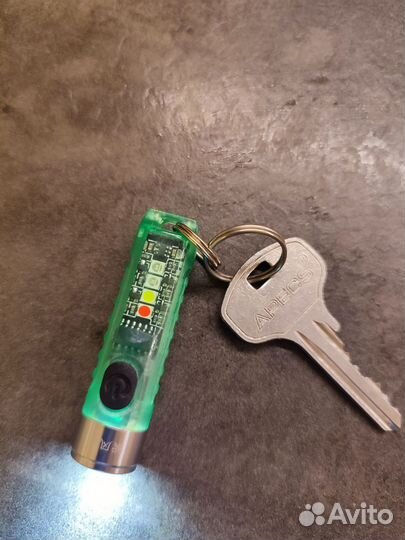 Фонарь mini наключный EDC, аналог Nitecore tiki