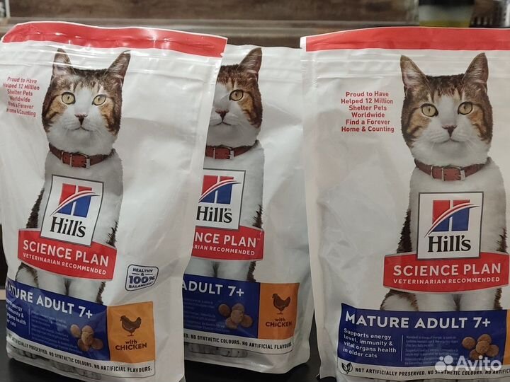 Сухой корм для кошек Hills Science Plan