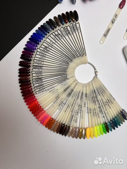 Гель лаки для маникюра набор