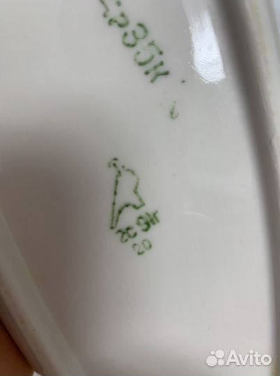 Селедочницы, доска для сыра (фарфор) Дулево