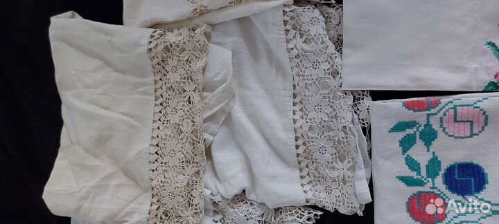 Старинные кружева и вышивка