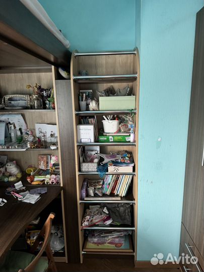 Детская кровать чердак со столом