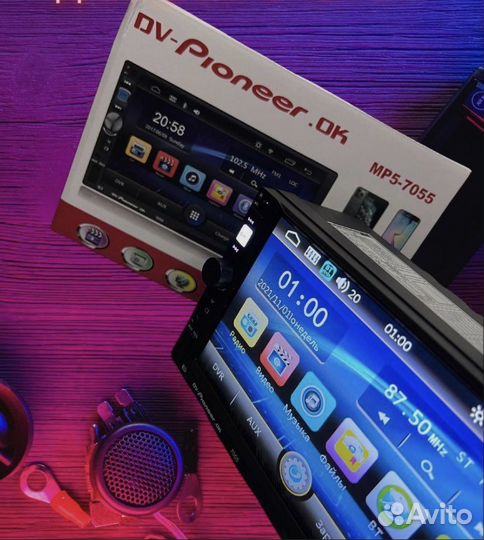 Магнитола Peeoner 2DIN