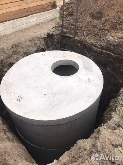 Ж/б кольца выгребные ямы