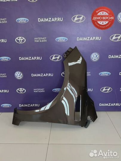 Крыло Kia Rio левое 3 (2011-2017) /кофейный левое