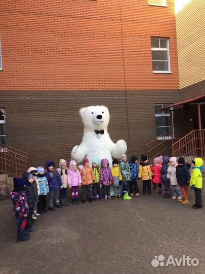 Белый мишка поздравление