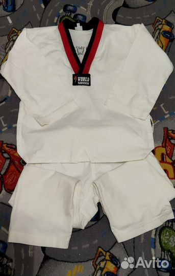 Добок новый для занятий тхэквондо