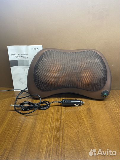 Массажная подушка для шеи, спины, поясницы