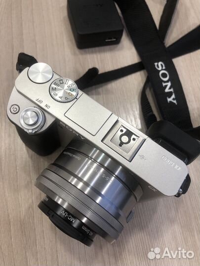 Фотоаппарат Sony Alpha ilce-6000, silver