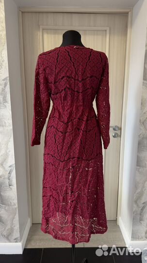 Туника пляжная кружевная