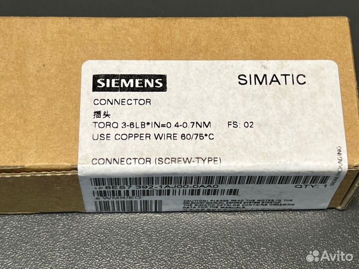 Siemens 6ES7 392-1AJ00-0AA0 новый, 21 шт