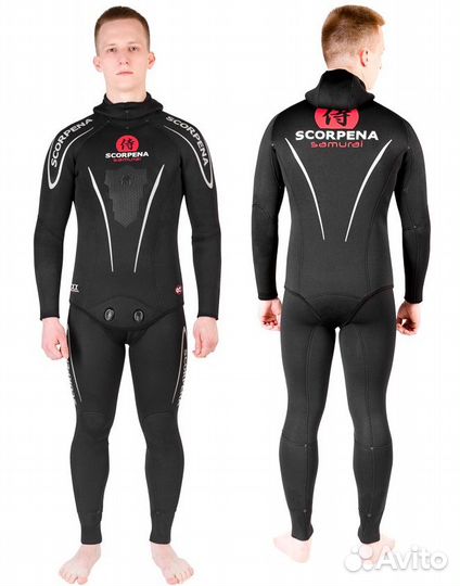 Гидрокостюм - scorpena Samurai 9mm