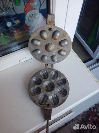 Вафельница орешки