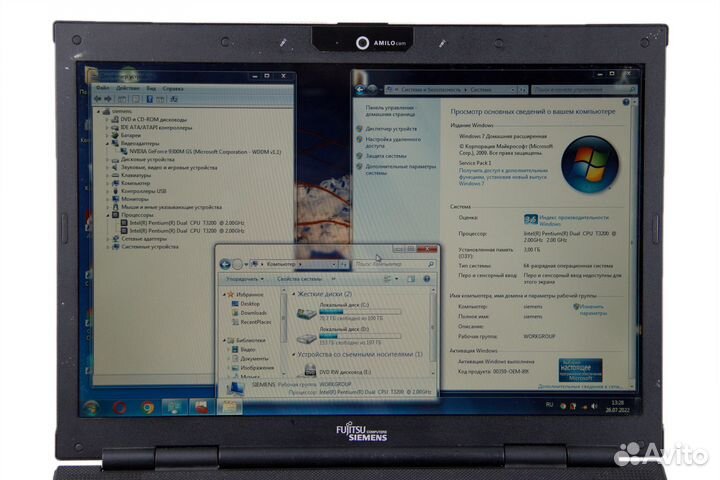 Ноутбук Fujitsu-Siemens amilo Pi 3540 *