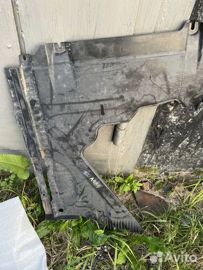 Защита днища задняя audi a4 B9