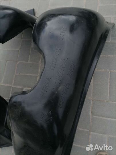 Подкрылки на LADA приора