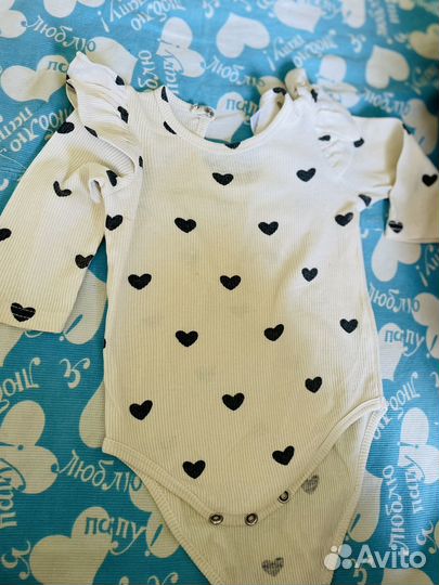 Боди для девочки 68