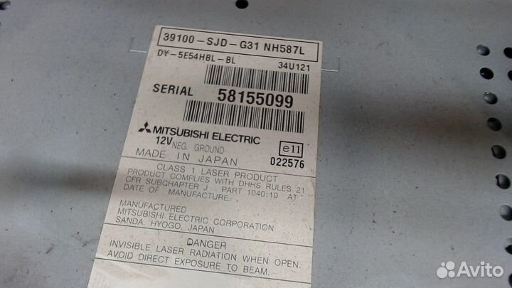 Магнитола Honda FRV, 2005