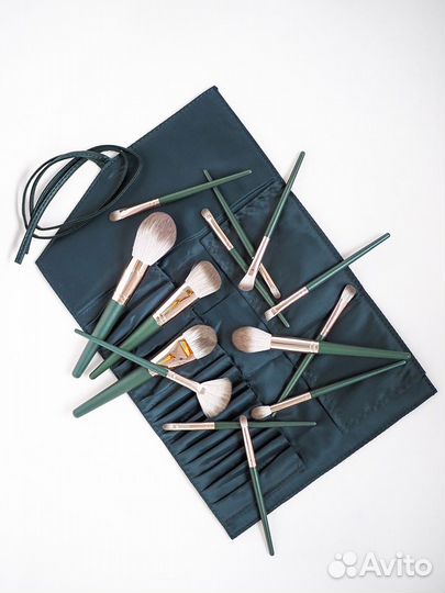 Набор кистей для макияжа в чехле, отличный подарок
