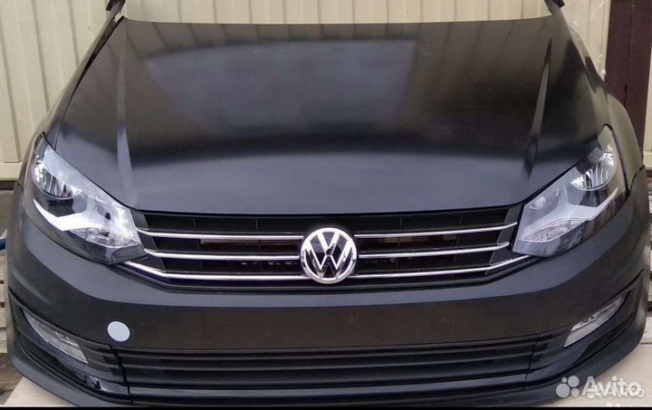 Бампер передний volkswagen polo