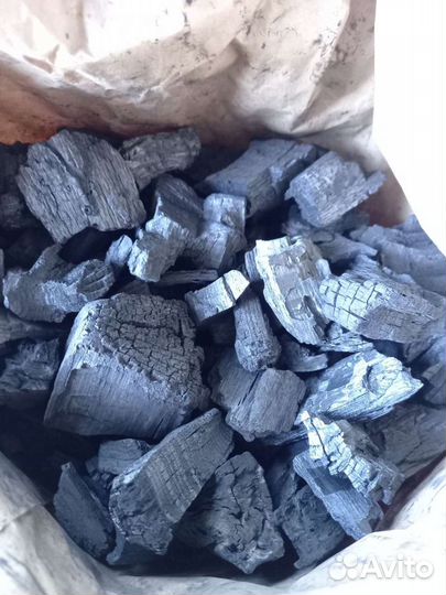 Уголь древесный в мешках 3 кг. Доставка