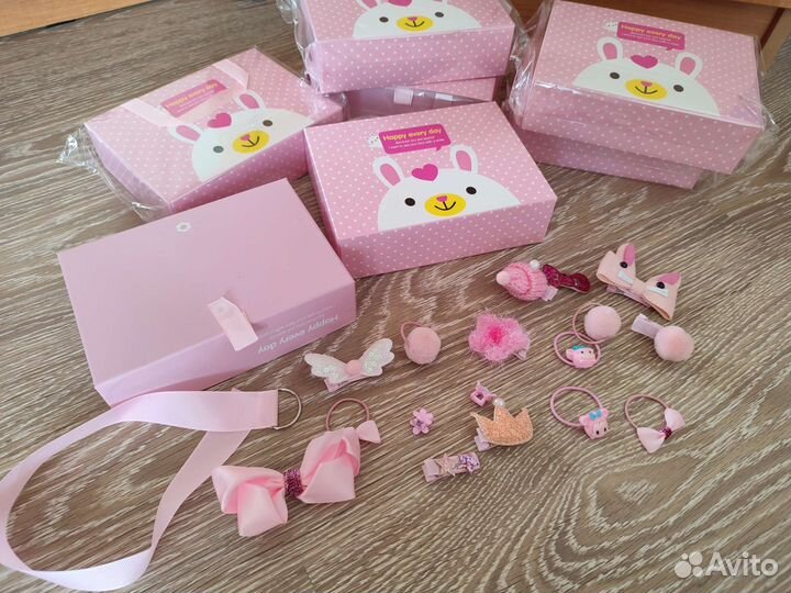 Подарочный набор детских заколок