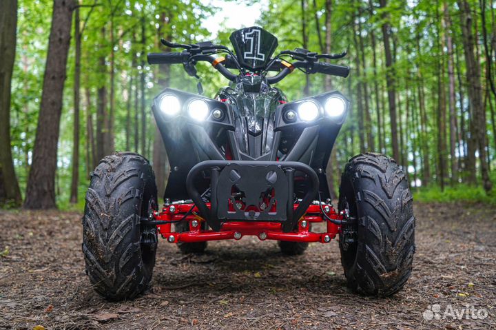 Электроквадроцикл white siberia sneg R 1500W NEW