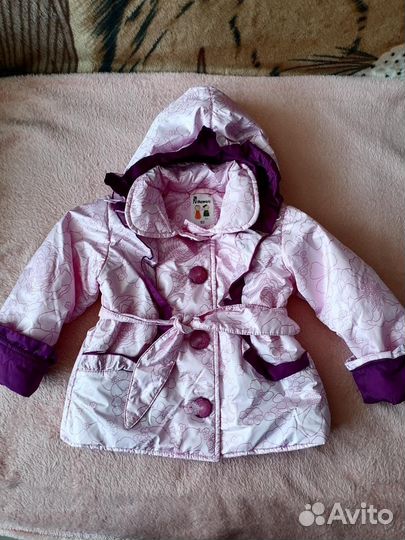 Куртки для девочки от 6 мес до 1,5 лет