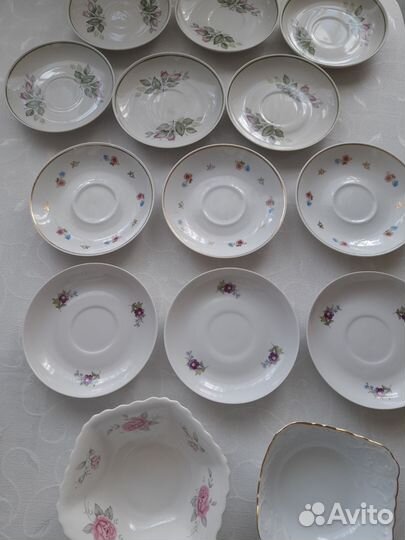 Чайные блюдца СССР