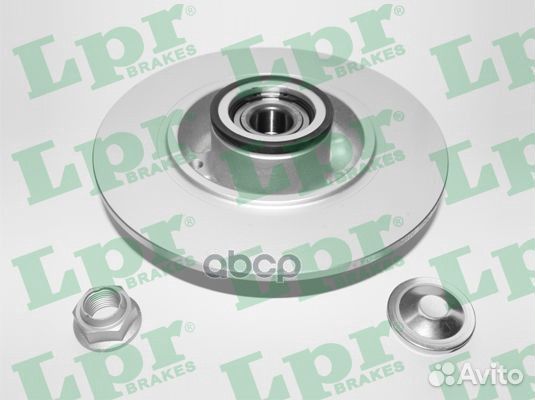 Диски тормозные LPR R1076prca R1076prca Lpr