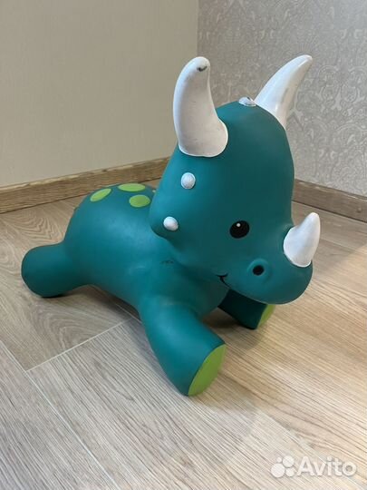 Игрушка попрыгун носорог