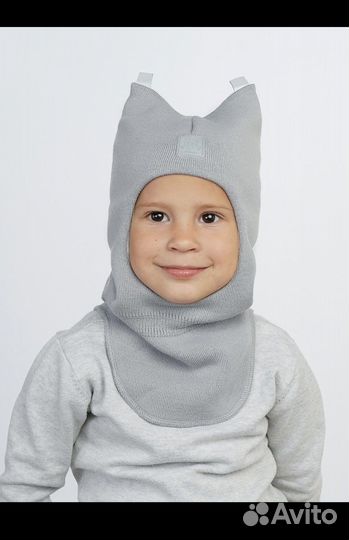 Шапка шлем для мальчика