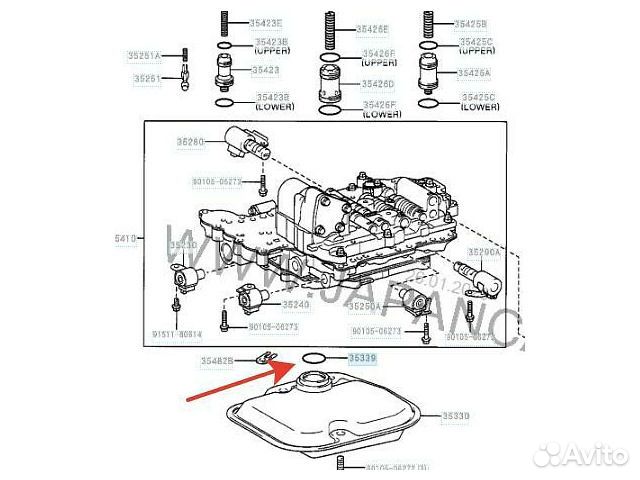 Кольцо Allex Bb Corolla Corolla Fielder Echo Ist F