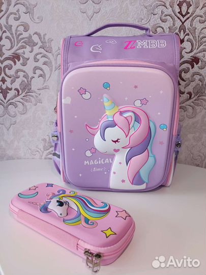 Рюкзак ранец школьный для девочки новый