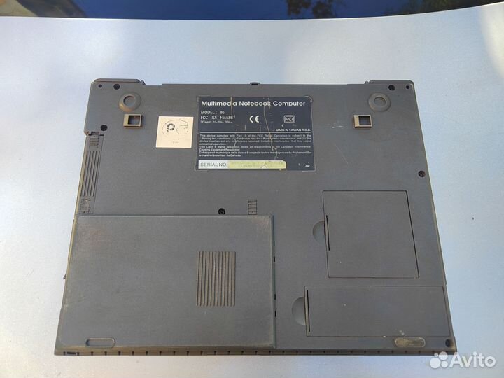 Ноутбук Multimedia Notebook Computer vist model 86