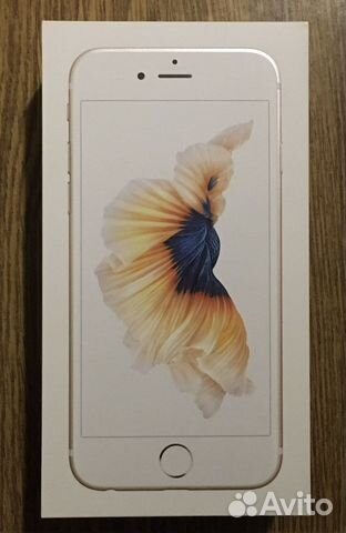 Коробка от iPhone 6s