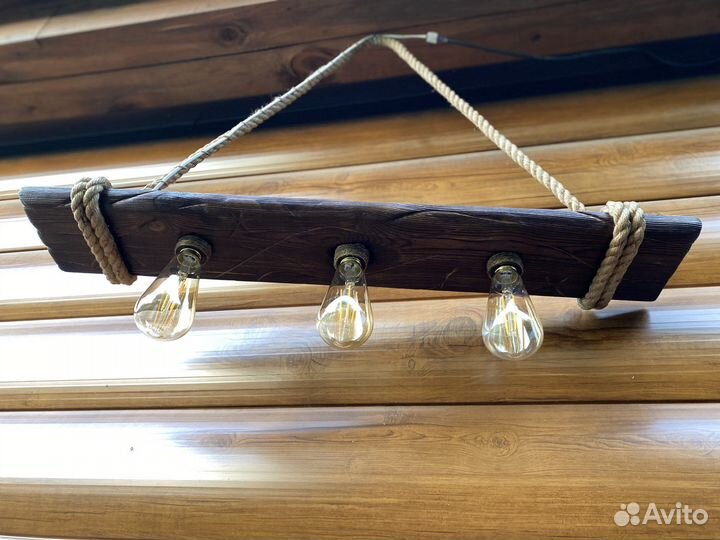 Светильник потолочный в стиле лофт