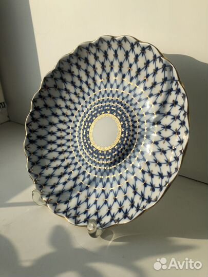 Сухарница лфз кобальтовая сетка