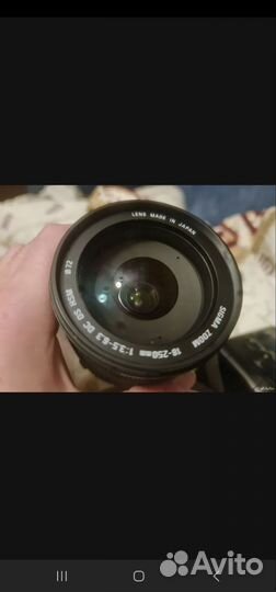 Nikon d60 + sigma 18-250mm Zoom