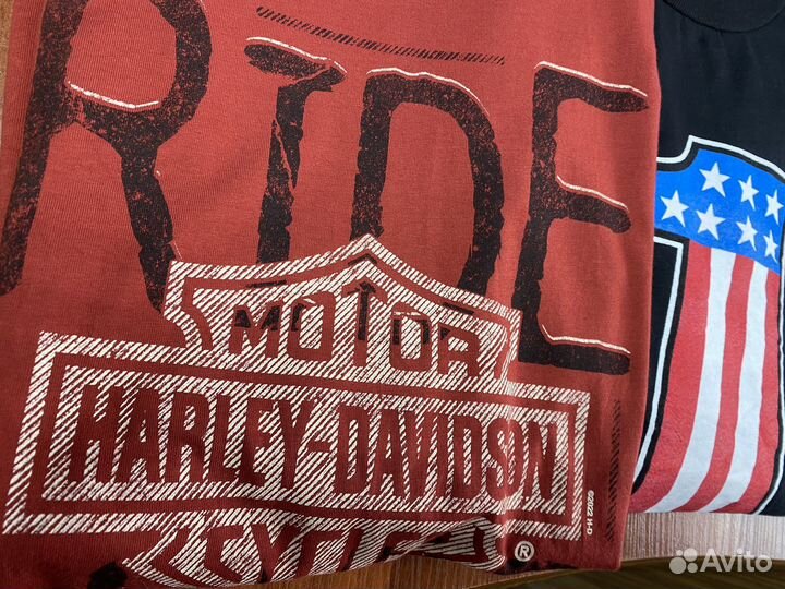 Футболки 2шт3xl Harley Davidson