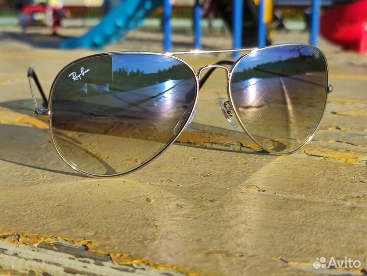 Красивые очки Ray Ban Aviator