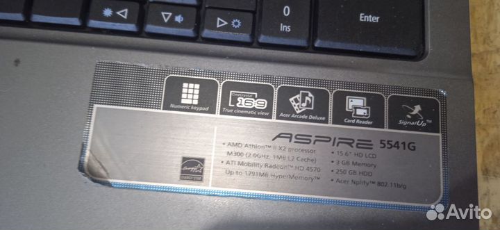 Ноутбук Acer aspire 5541G