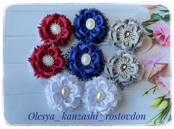 Бантики, заколки, резинки, повязки