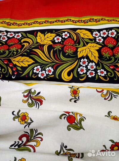 Готовые изделия из разных тканей