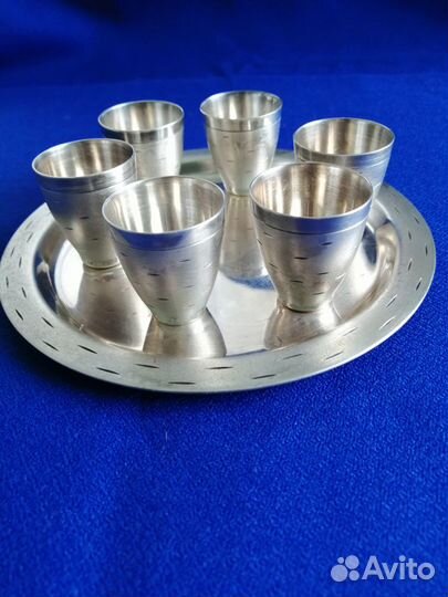 Набор для коньяка со стопками СССР