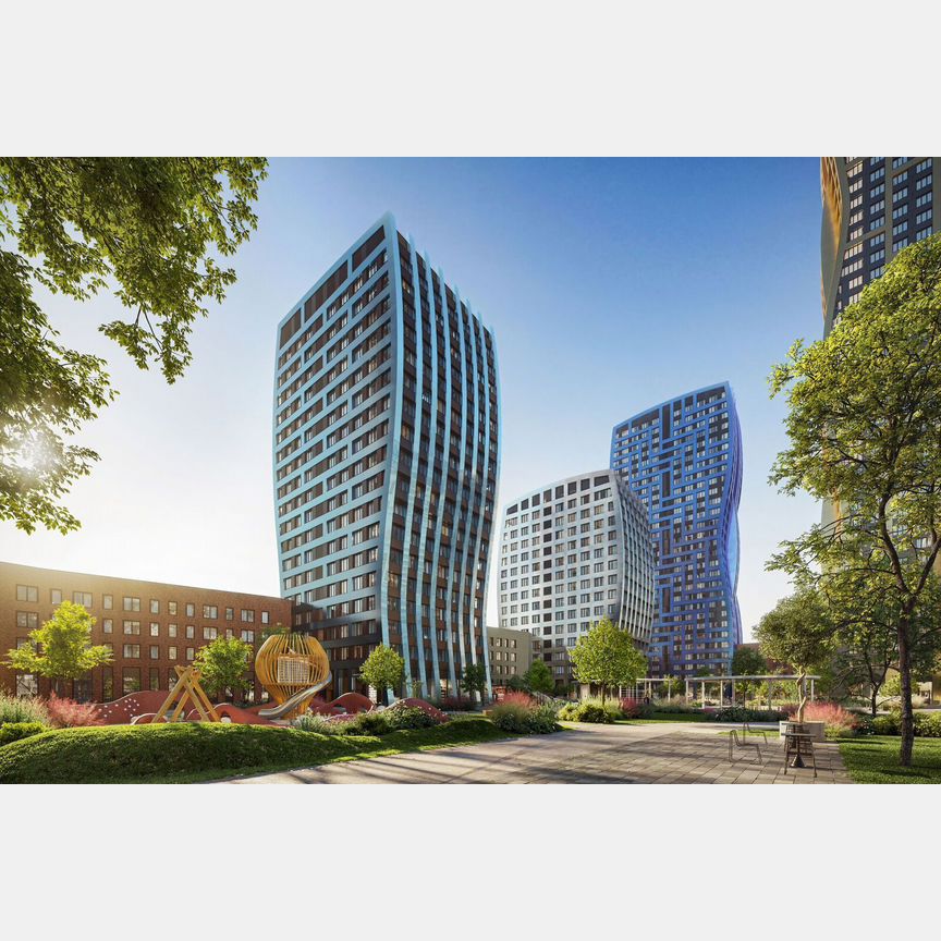 3-к. квартира, 93,7 м², 35/49 эт.