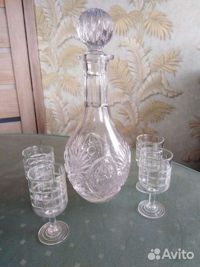 Хрустальная посуда СССР